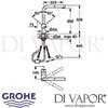 Grohe Minta Single-Lever Kitchen Sink Mixer Dimensions